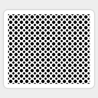 Decorative Black and White Pattern Sticker